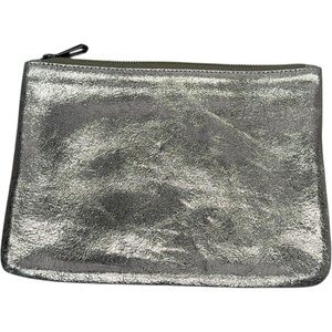 NWOT Neiman Marcus Luxe Glam Metallic Clutch Hand bag  statement